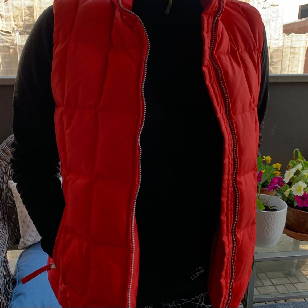 Gap Quilted Vest - Red